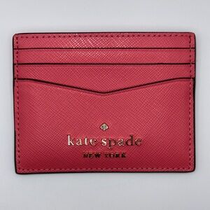 KATE SPADE Madison Pink Slim ID Card Holder